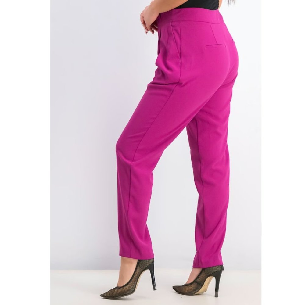 Bar III High-Rise Pleated Pants
